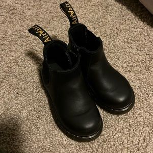 Toddler size 7 Dr. Marten zip up boots